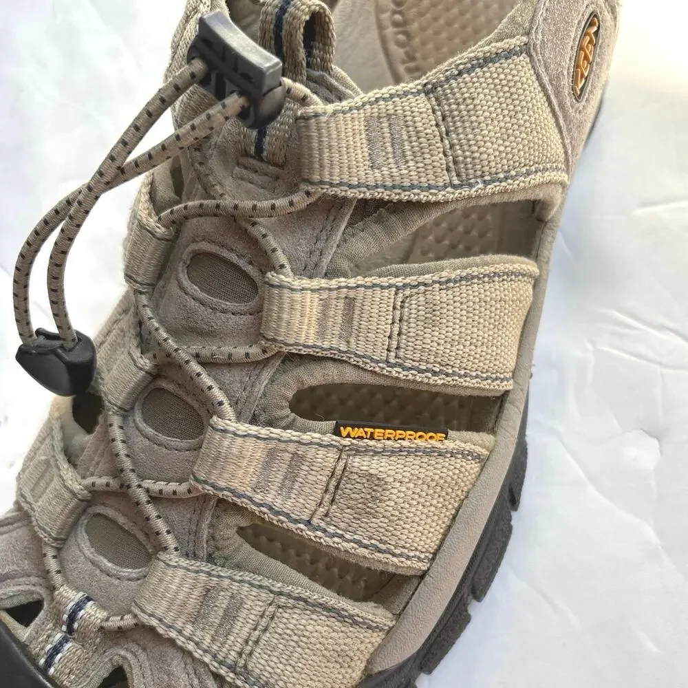 KEEN Newport H2 Sandal Women's Sz9 Beige Excellent Condition! Hiking